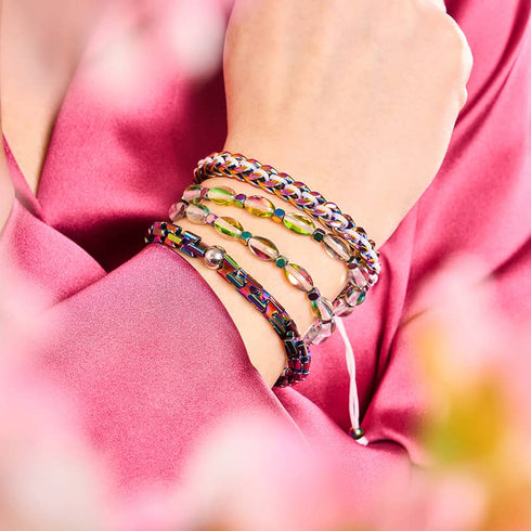 Einhorn Silber | Sanduhr Armband